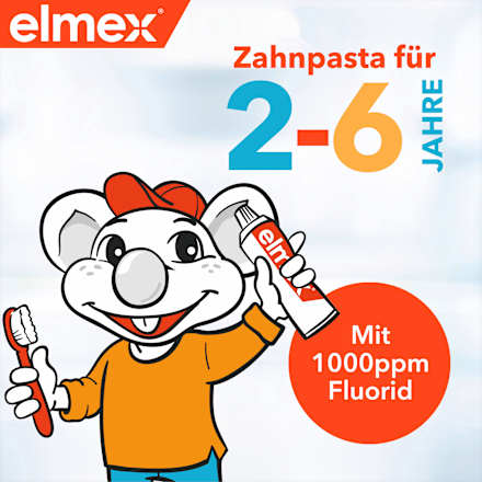 Zahnpasta Kinder, 2-6 Jahren, Reisegröße, 12 ml