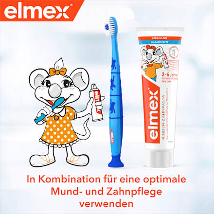 Zahnpasta Kinder, 2-6 Jahren, Reisegröße, 12 ml