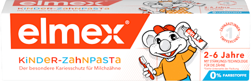 Tandpasta voor kinderen, 2-6 jaar, 50 ml