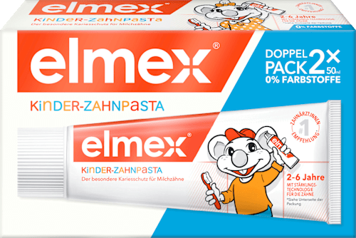 Zahnpasta Kinder Doppelpack (2x50 ml), 100 ml
