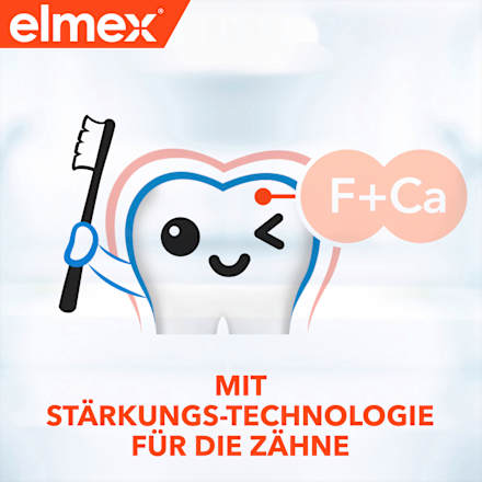 Zahnpasta Kinder Junior, 6-12 Jahren, Reisegröße, 12 ml