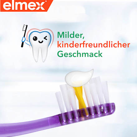 Zahnpasta Kinder Junior, 6-12 Jahren, Reisegröße, 12 ml