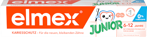 Zahnpasta Kinder Junior, 6-12 Jahren, 75 ml