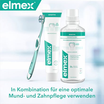 Zahnpasta Sensitive Doppelpack (2 x 75 ml), 150 ml