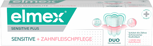 Zahnpasta Sensitive Plus Zahnfleischpflege, 75 ml
