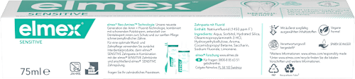 Gevoelige tandpasta, 75 ml