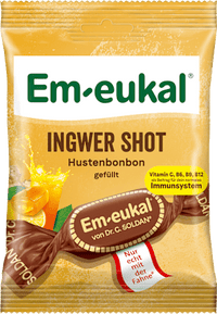 Bonbon, Ingwer Shot, gefüllt, 75 g