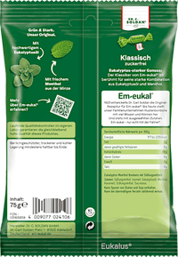 Bonbon, Klassisch, zuckerfrei, 75 g