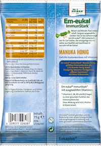 Manuka honing gevulde snoepjes, 75 g