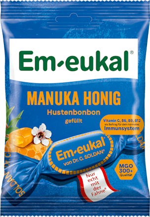 Bonbon, Manuka Honig, gefüllt, 75 g