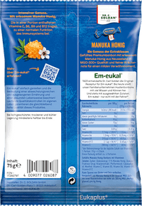 Bonbon, Manuka Honig, gefüllt, 75 g