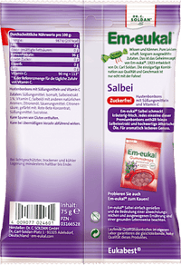 Suikervrije salie snoepjes, 75 g