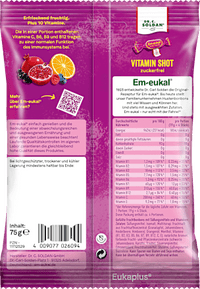 Bonbon, Vitamin Shot, gefüllt, zuckerfrei, 75 g