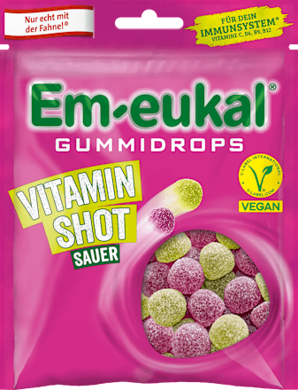 Gumdrops, Vitamin Shot Sour, 90 g