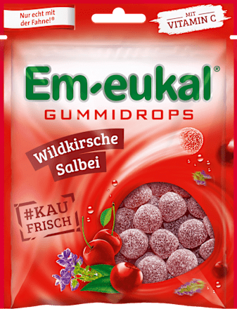 Gummidrops, Wildkirsche-Salbei, 90 g