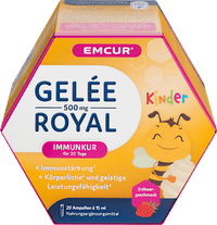 Royal Jelly 500 Kinderampullen Aardbei 20 stuks, 300 ml