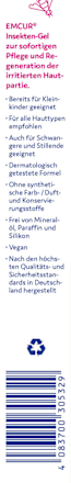 Insektenstichgel Soforthilfe, 20 ml EMCUR