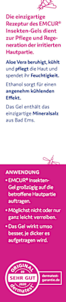 Insektenstichgel Soforthilfe, 20 ml EMCUR
