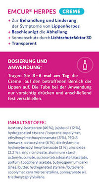 Lippenherpes Creme, 6 ml