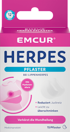 Lippenherpes Pflaster, 15 St