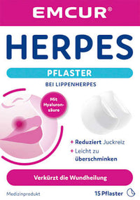 Lippenherpes Pflaster, 15 St