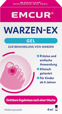 Warzen-Ex Gel, 4 ml EMCUR
