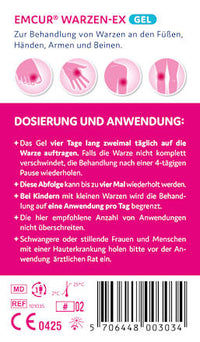 Warzen-Ex Gel, 4 ml EMCUR