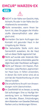 Warzen-Ex Gel, 4 ml EMCUR