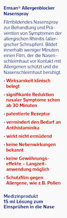 Allergenblocker Nasenspray, 15 ml