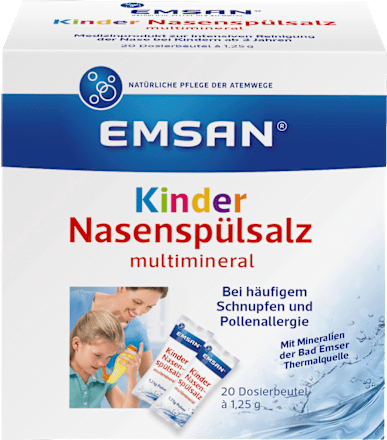 Kinderneusspoelzout (20 x 1,25 g) zakjes, 20 stuks
