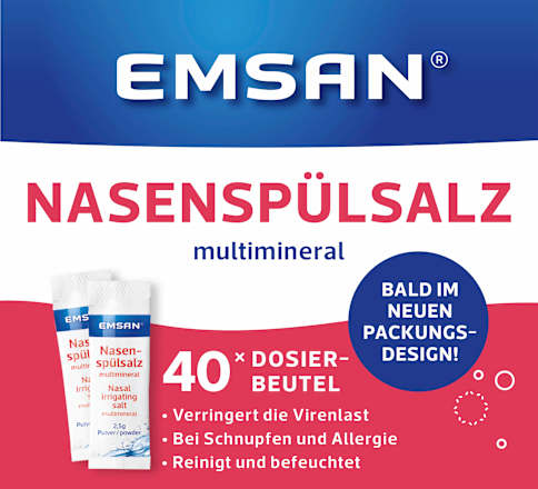 Nasenspülsalz (40x2,5 g) Beutel, 40 St