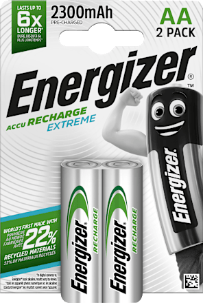 Extreme AA-batterijen, 2 stuks