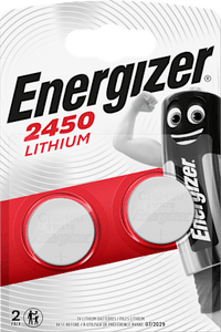 Batterijen knoopcel CR2450, 2 stuks