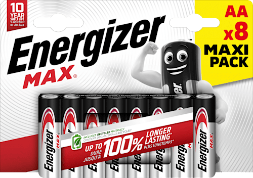 Batterien Max AA, 8 St