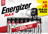 Batterien Max AA, 8 St