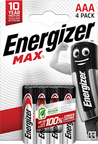 Batterijen Max AAA, 4 stuks