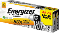 Batterijen Power AA, 16 stuks