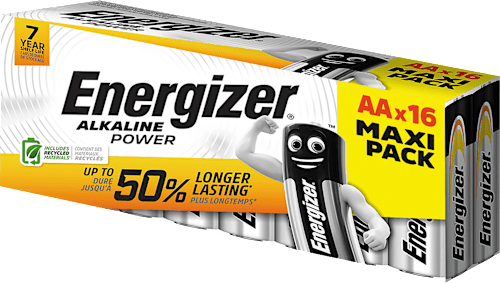 Batterijen Power AA, 16 stuks