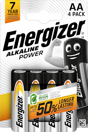 Batterijen Power AA, 4 stuks