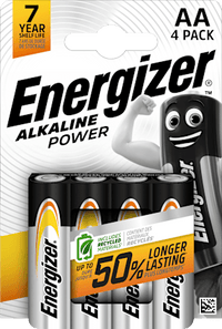 Batterijen Power AA, 4 stuks