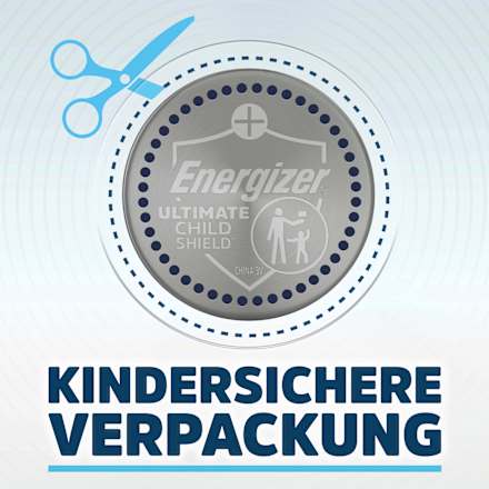 Knopfzelle CR2025 Lithium Child Shield, 2 St
