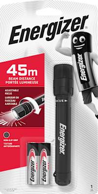 Zaklamp X-Focus incl. batterijen, 1 st.