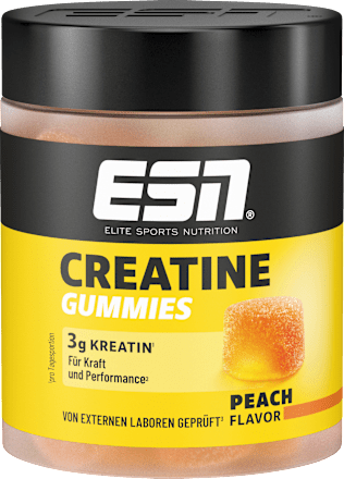 Creatine Gummies, Peach Flavor, 140 g