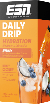 Daily Drip Hydration Energy Sticks 7 St, Berry Coconut, 56 g