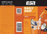 Daily Drip Hydration Energy Sticks 7 St, Berry Coconut, 56 g