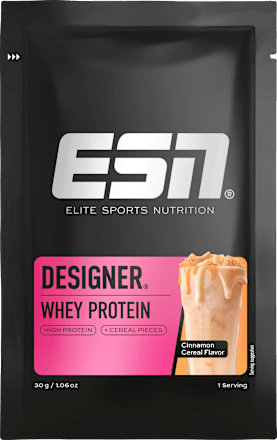 Whey Proteinpulver, Cinnamon Cereal Geschmack, 30 g