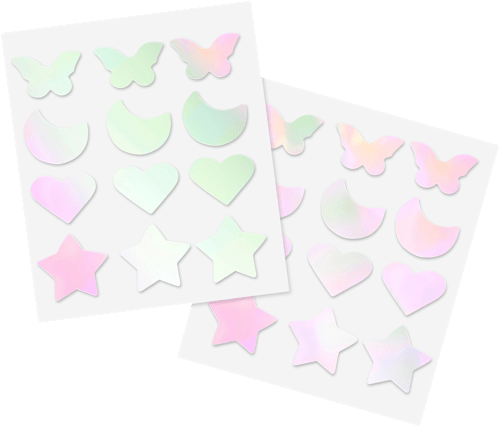 Anti-Pickel Pimple Patches Spot Squad Holo, 24 St
