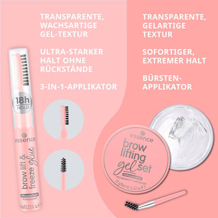 Augenbrauengel Brow Lift & Freeze Glue 01 Clear Control, 7 ml