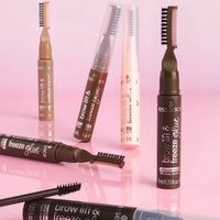 essence Gel pour sourcils Brow Lift & Freeze Glue 04 Brun foncé, 7 ml