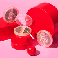 Wenkbrauwpoeder Duo Set 01, 1,8 g